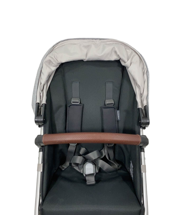 secondhand UPPAbaby VISTA RumbleSeat V2, 2015+, 2022, Stella (Grey Brushed Melange)