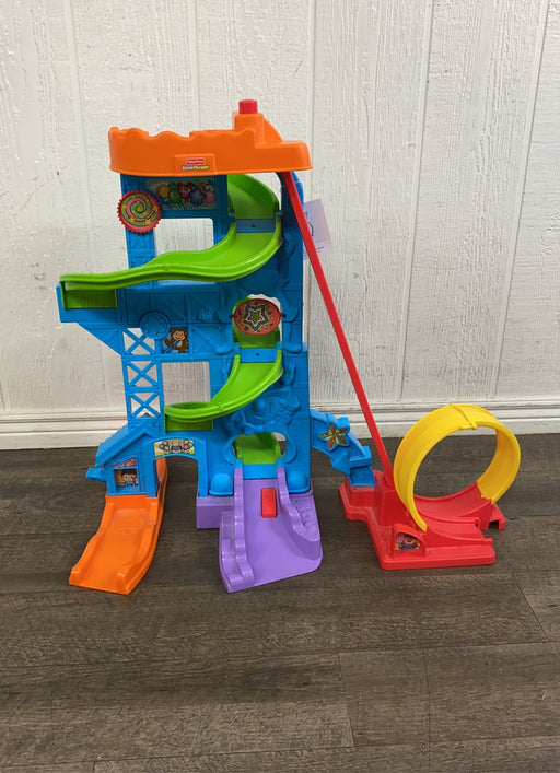 used Fisher Price Little People Loops ‘n Swoops Amusement Park