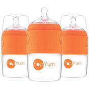Shop Popyum 5 Oz Anti-colic Slow Flow Formula Making Bottles, 3 Pack at GoodBuy Gear