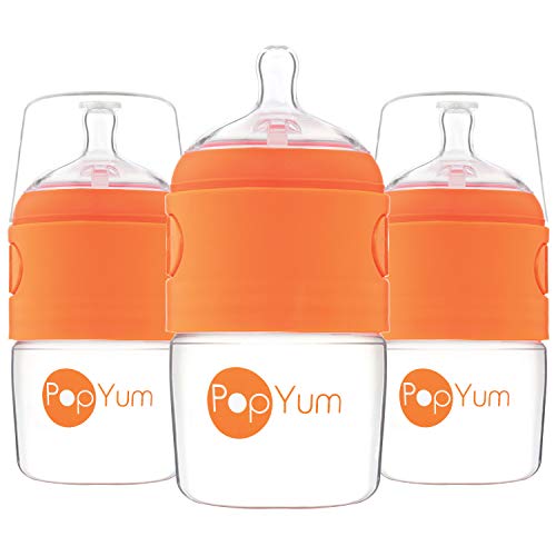 Shop Popyum 5 Oz Anti-colic Slow Flow Formula Making Bottles, 3 Pack at GoodBuy Gear