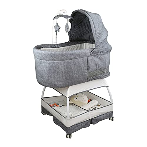 Shop TruBliss Sweetli Deluxe Bassinet, Stonewash at GoodBuy Gear