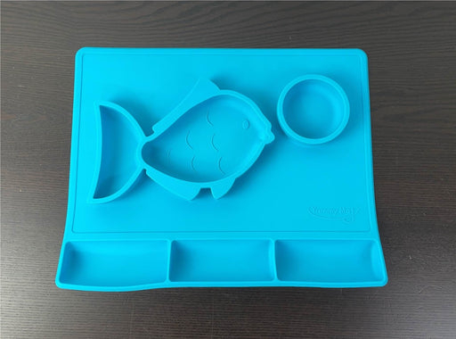 used Yummy Mat Silicone Placemat Plate