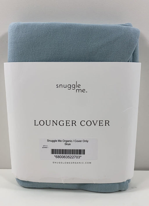 used Snuggle Me Organic Sensory Infant Lounger Cover, Skye