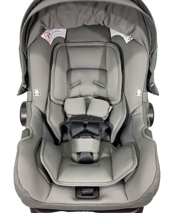 secondhand Nuna PIPA Infant Car Seat, Granite, 2021