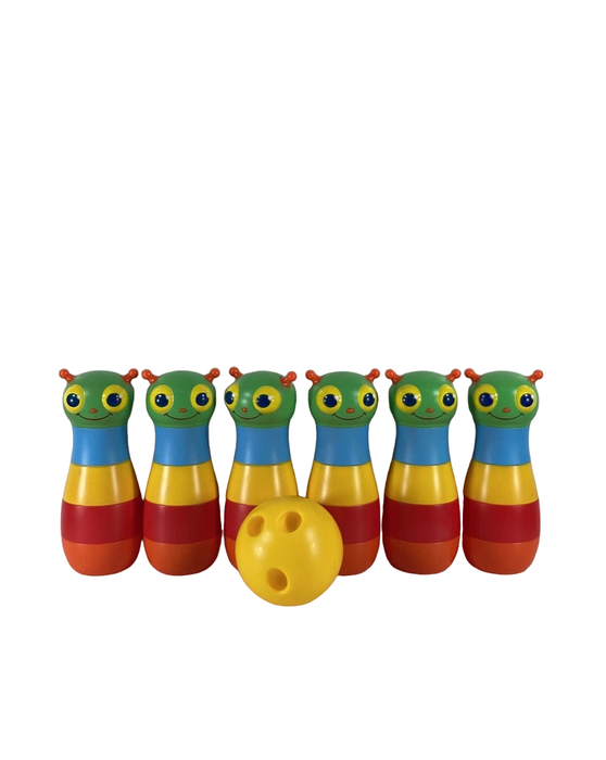 secondhand Melissa & Doug Sunny Patch Giddy Buggy Bowling Action Game