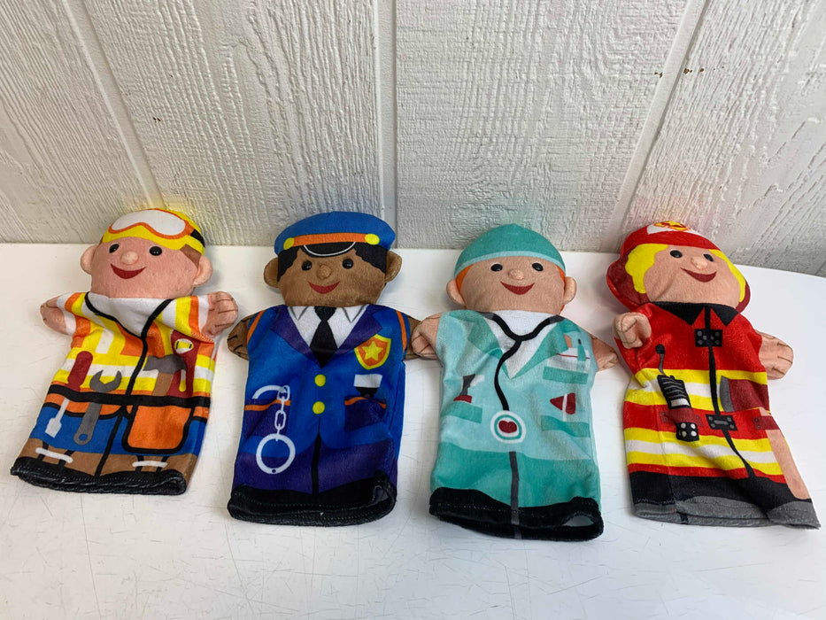 secondhand Melissa & Doug Hand Puppet Set