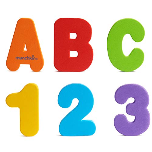 used Munchkin Bath Letters and Numbers, With Blocks