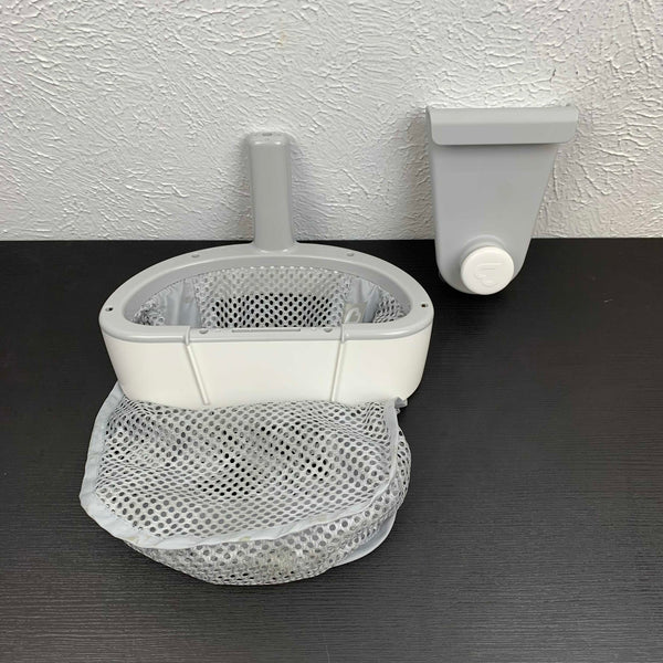 Munchkin Super Scoop Hanging Bath Toy Storage with Quick Drying Mesh, Grey