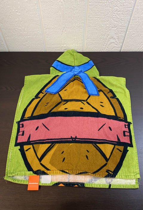 secondhand Nickelodeon Hooded Towel, Ninja Turtle