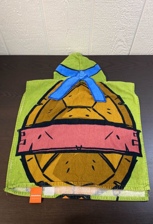 secondhand Nickelodeon Hooded Towel, Ninja Turtle
