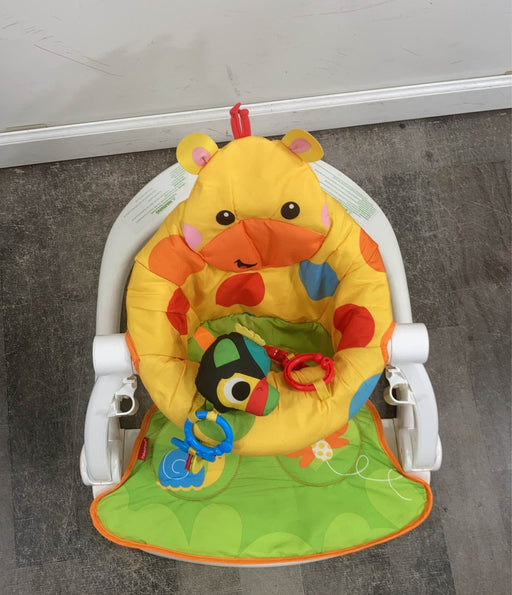 secondhand Fisher Price Sit-Me-Up Floor Seat, Giraffe