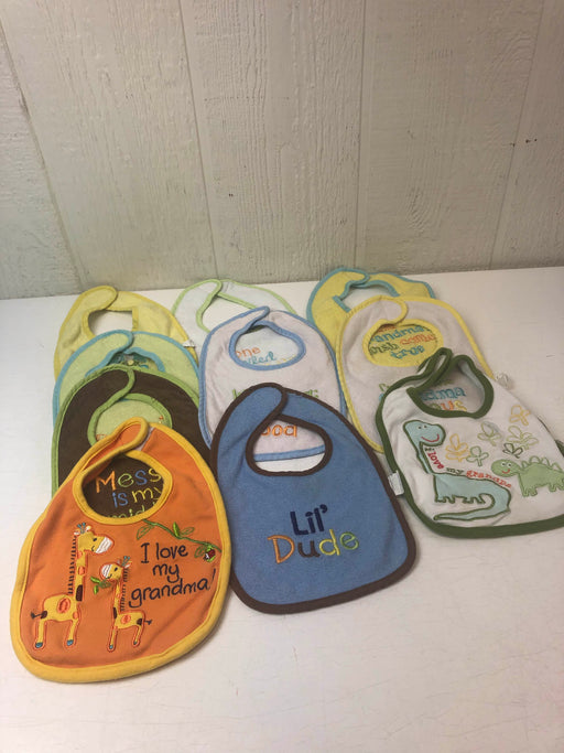 used BUNDLE Baby Bibs