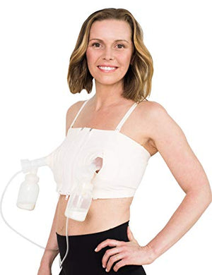 Simple Wishes Hands Free Pumping Bra, XS-L, Pink