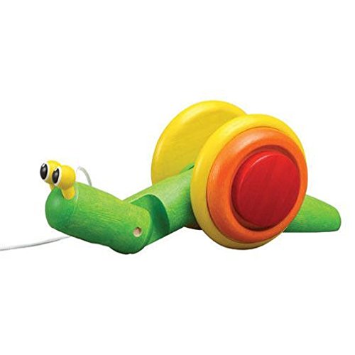 used Plan Toys Pull Along Snail