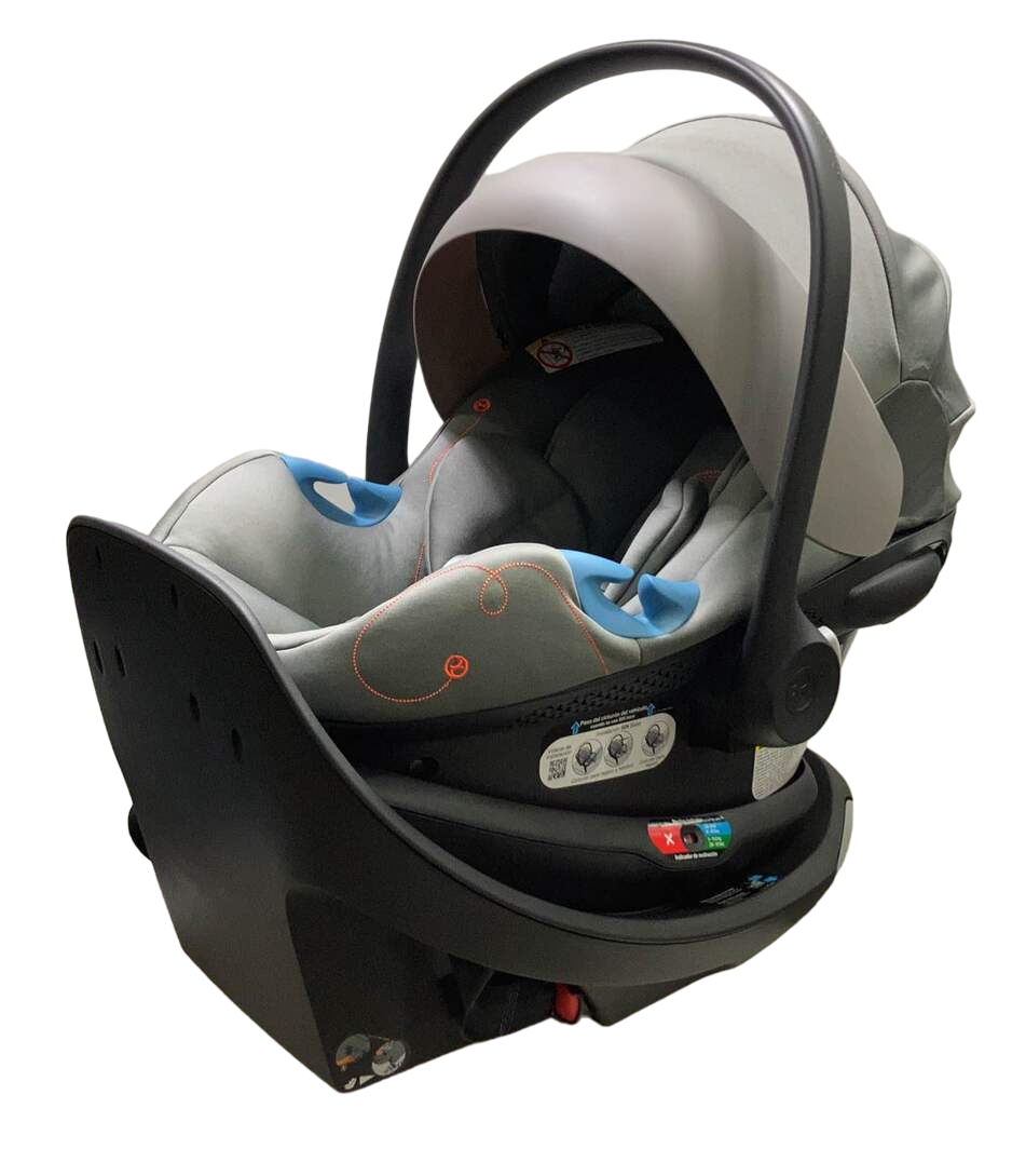 cybex car seat with swivel base Cybex Aton G Swivel Infant Car Seat and Base, 2023, Lava Grey