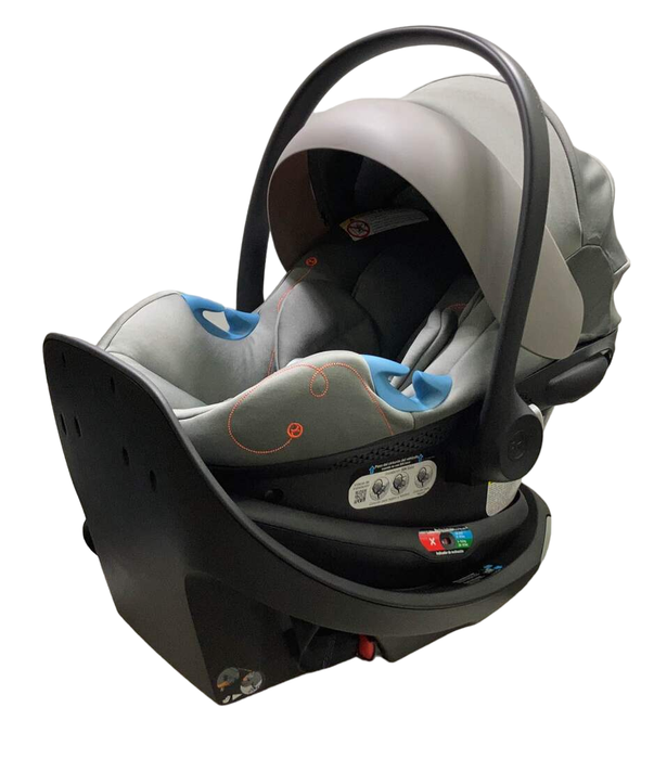 used Cybex Aton G Swivel Infant Car Seat And Base, 2023 Lava Grey