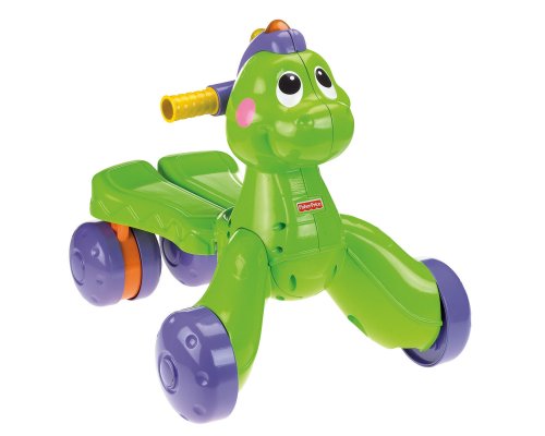 used Fisher Price Go Baby Go! Stride To Ride Dino
