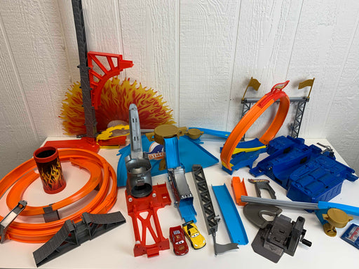 used BUNDLE Hot Wheels Track