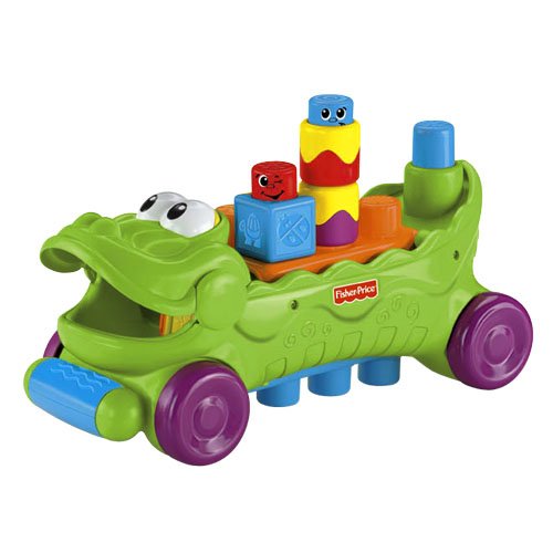 used Fisher Price Musical Croc Block Wagon