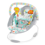 used Bright Starts Cradling Bouncer, , Whimsical Wild