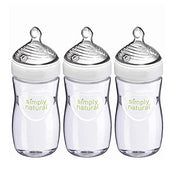 Shop NUK Simply Natural Bottles, 3 Pack, 9 oz at GoodBuy Gear