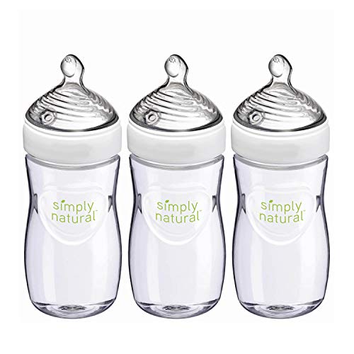 Shop NUK Simply Natural Bottles, 3 Pack, 9 oz at GoodBuy Gear