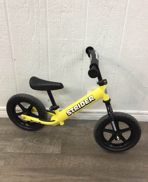 secondhand Strider Balance Bike 12 Sport, Yellow