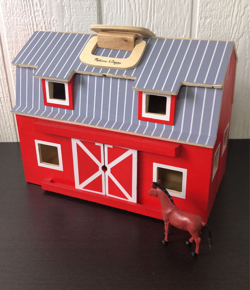 used Melissa & Doug Fold & Go Barn