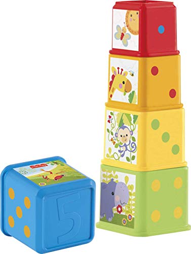 used Fisher Price Stack & Explore Blocks