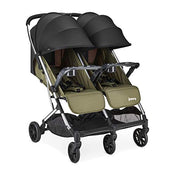 used Joovy Kooper X2 Double Stroller, Olive, 2021