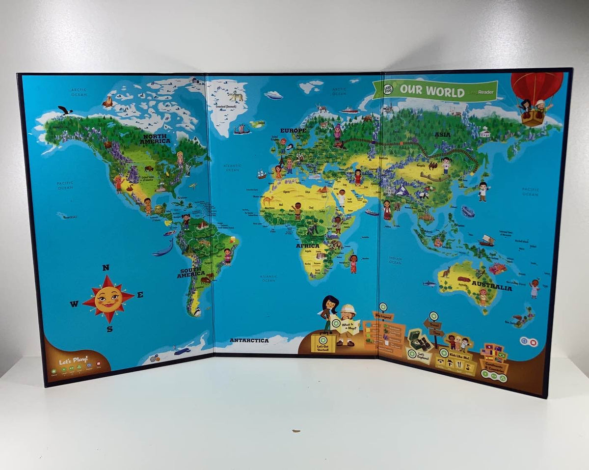 Leap Frog LeapReader Interactive Map — GoodBuy Gear