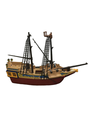 Playmobil Pirate Stealth Ship 4290 Sail Boat Galleon 2007