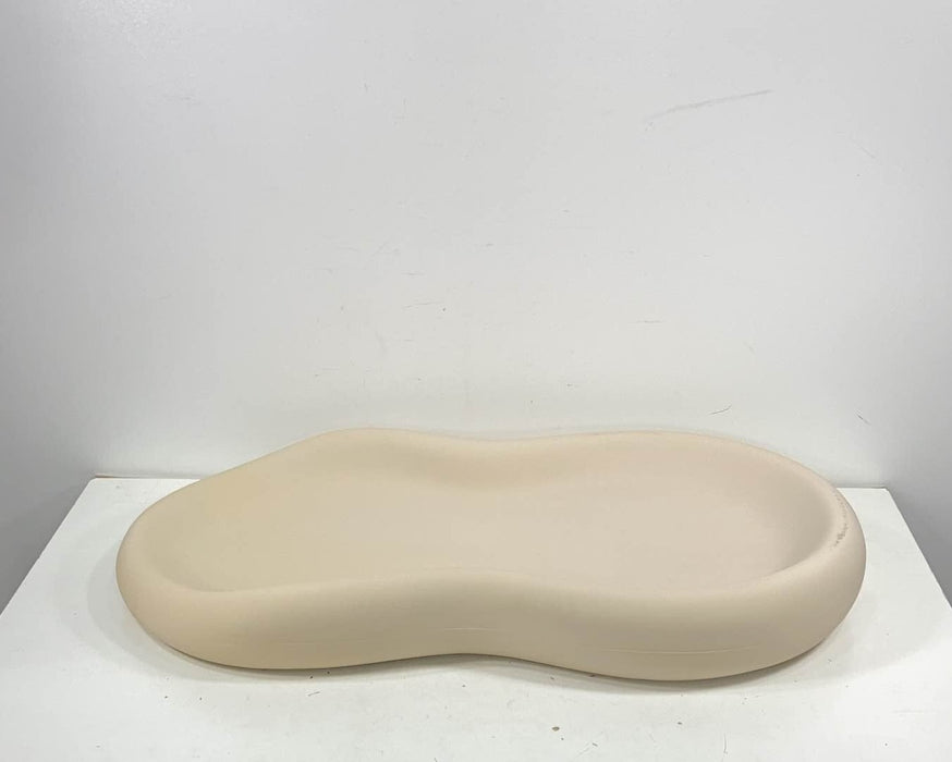 used Keekaroo Peanut Changing Pad, Vanilla