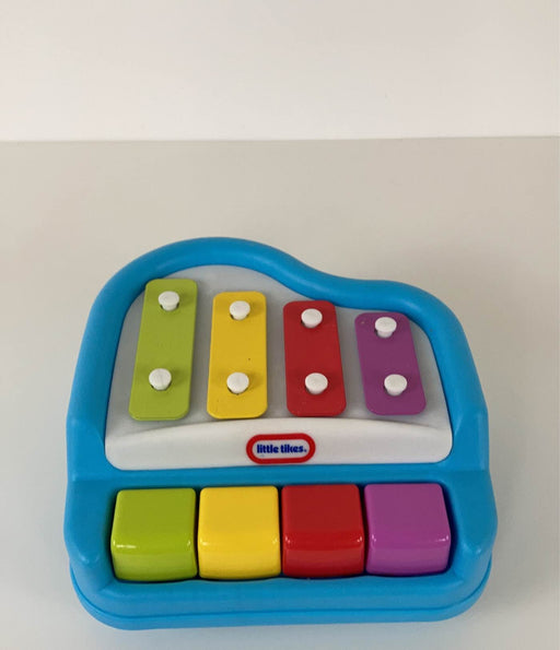 used Little Tikes Tap-A-Tune Piano, Light blue