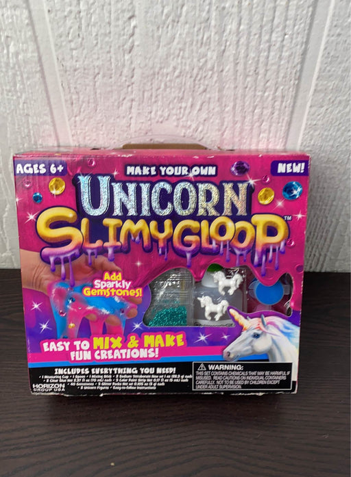 used Slimygloop Make Your Own Unicorn Slimygloop