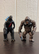 used Action Figure, Godzilla & King Kong