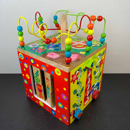 secondhand ALEX Jr. My Busy World Wooden Activity Cube