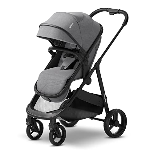 used Mompush Wiz Stroller, 2021, Grey