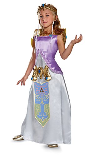 Disguise Zelda Deluxe Child Costume, Medium (7-8)