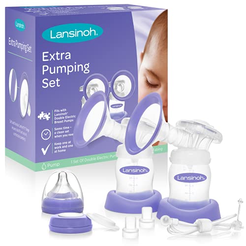 used Lansinoh Extra Pumping Set