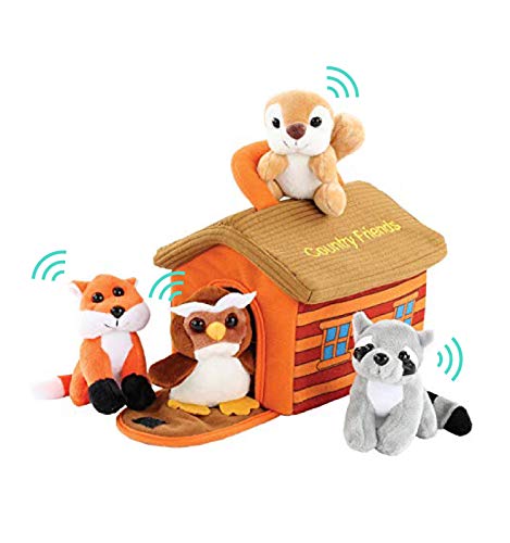 Shop Etna Country House Carrier With Woodland Animals at GoodBuy Gear