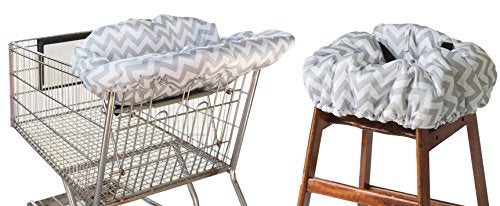 used Itzy Ritzy Shopping Cart And High Chair Cover