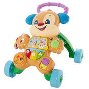 used Fisher Price Laugh & Learn Smart Stages Learn With Puppy Walker, - Pink