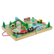 used Melissa & Doug Take-Along Railroad