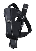 Shop BabyBjorn Baby Carrier Mini, Vintage Indigo Cotton at GoodBuy Gear