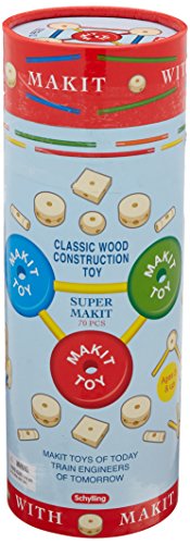 used Schylling Makit Wood-builders Toy