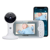 used Motorola VM64 4.3" Connect WiFi Baby Monitor