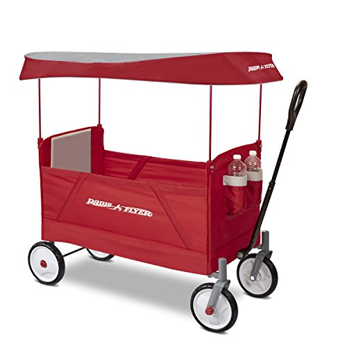 used Radio Flyer 3-in-1 EZ Fold Wagon With Canopy