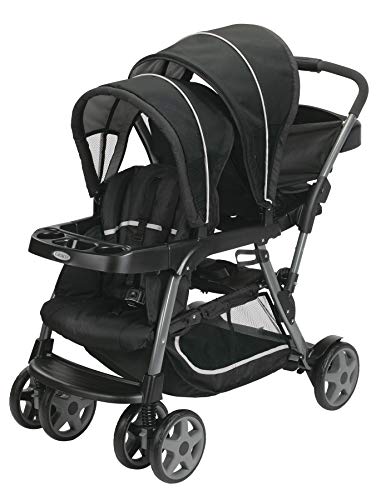 used Graco RoomFor2 Stand And Ride Double Stroller, 2017