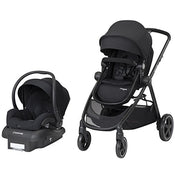 used Maxi-Cosi Zelia 5-in-1 Modular Travel System, 2022, Midnight Black